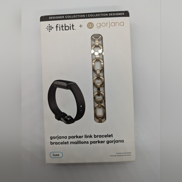 fitbit Accessories Nib Fitbit Gorjana Parker Link Bracelet For Luxe